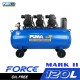 ปั๊มลมไร้น้ำมัน PUMA FORCE-120 MARK II 1450W.x3 ถัง 120 ลิตร ปั๊มลมไร้น้ำมัน PUMA FORCE-120 MARK II 1450W.x3 ถัง 120 ลิตร