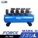 ปั๊มลมไร้น้ำมัน PUMA FORCE-160 MARK II 1450W.x4 ถัง 160 ลิตร ปั๊มลมไร้น้ำมัน PUMA FORCE-160 MARK II 1450W.x4 ถัง 160 ลิตร