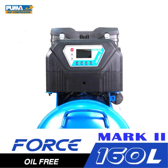ปั๊มลมไร้น้ำมัน PUMA FORCE-160 MARK II 1450W.x4 ถัง 160 ลิตร ปั๊มลมไร้น้ำมัน PUMA FORCE-160 MARK II 1450W.x4 ถัง 160 ลิตร