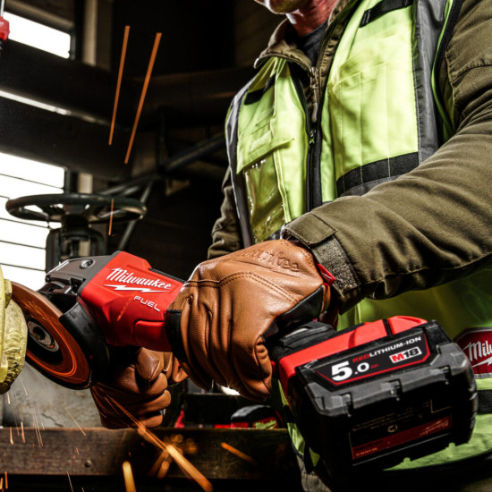 เครื่องเจียรไร้สาย 4” 18 โวลต์ MILWAUKEE M18 FSAGV100XPDB-0X0 (เครื่องเปล่า) เครื่องเจียรไร้สาย 4” 18 โวลต์ MILWAUKEE M18 FSAGV100XPDB-0X0 (เครื่องเปล่า)