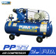 ปั๊มลมสายพาน PUMA PP22-MI380V 2HP 380V. ถัง 148 ลิตร (มอเตอร์ Mitsubishi)