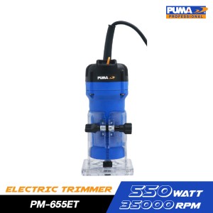 ทริมเมอร์ไฟฟ้า PUMA 6mm 550W PM-655ET ทริมเมอร์ไฟฟ้า PUMA 6mm 550W PM-655ET