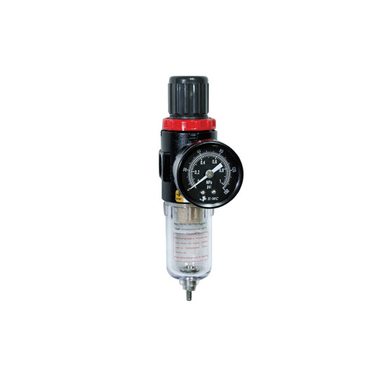 ตัวกรองลมพร้อมตัวตั้งลม EMC AEFR-2000 ขนาด 1/4" (ตัวเปลือย) ตัวกรองลมพร้อมตัวตั้งลม EMC AEFR-2000 ขนาด 1/4" (ตัวเปลือย)