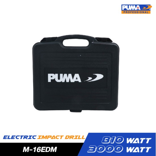 สว่านกระแทกไฟฟ้า 16mm 810W PUMA PM-16EDM พร้อมอุปกรณ์ครบชุด
