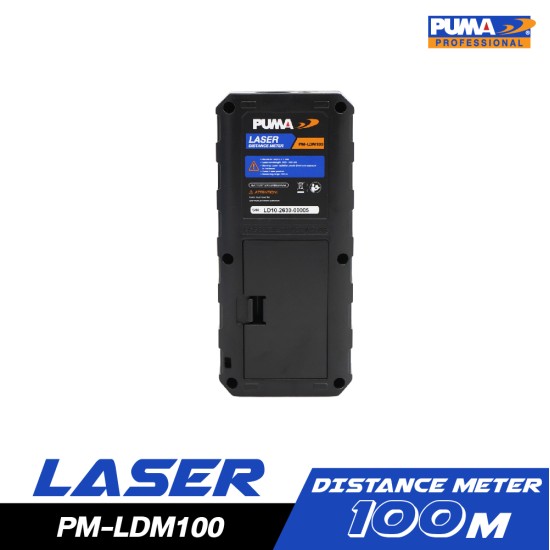 เลเซอร์วัดระยะ 100 เมตร PUMA PM-LDM100 เลเซอร์วัดระยะ 100 เมตร PUMA PM-LDM100
