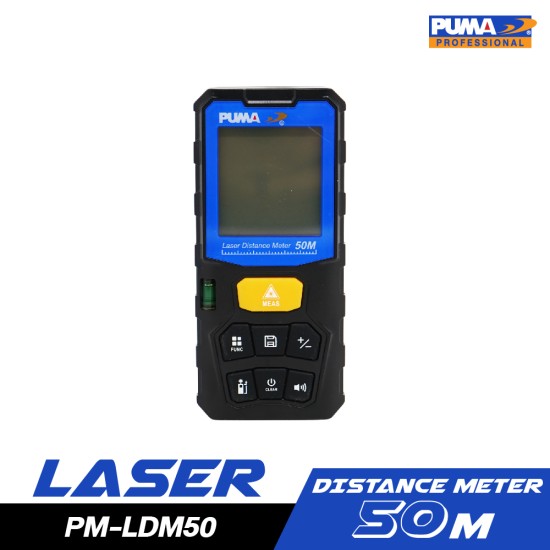 เลเซอร์วัดระยะ 50 เมตร PUMA PM-LDM50 เลเซอร์วัดระยะ 50 เมตร PUMA PM-LDM50