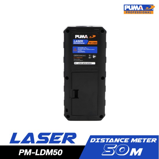 เลเซอร์วัดระยะ 50 เมตร PUMA PM-LDM50 เลเซอร์วัดระยะ 50 เมตร PUMA PM-LDM50