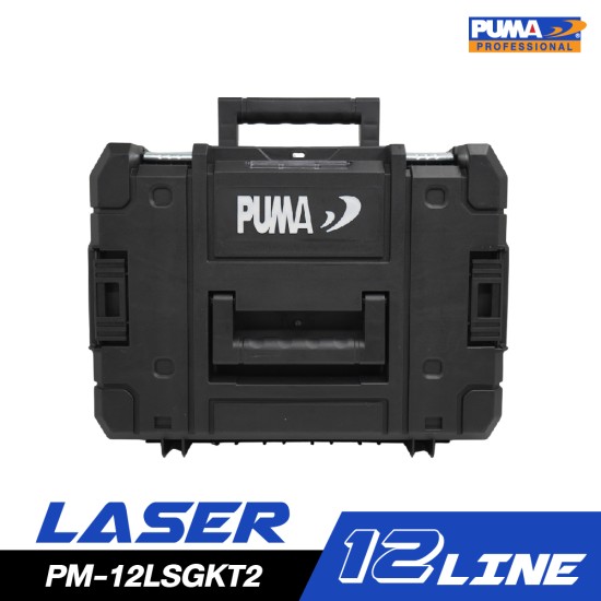 เลเซอร์วัดระดับ 12 เส้น แสงเขียว PUMA PM-12LSGKT2 เลเซอร์วัดระดับ 12 เส้น แสงเขียว PUMA PM-12LSGKT2