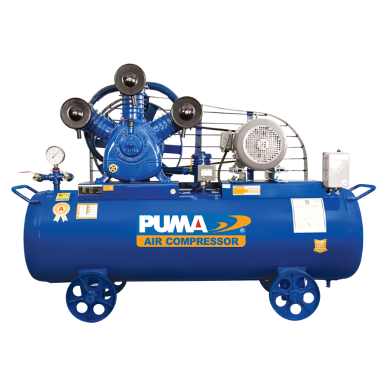 ปั๊มลมสายพาน PUMA PP310A-MI380V 10HP 380V. ถัง 260 ลิตร