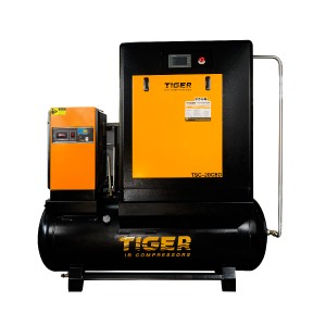 ปั๊มลมสกรูแบบสายพาน (SCREW : Belt Driven) TIGER 20HP 500L TSC-20CBD ปั๊มลมสกรูแบบสายพาน (SCREW : Belt Driven) TIGER 20HP 500L TSC-20CBD