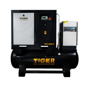 ปั๊มลมสกรูแบบขับตรง (SCREW : Direct Driven) TIGER 20HP 500L TSC-20CFX ปั๊มลมสกรูแบบขับตรง (SCREW : Direct Driven) TIGER 20HP 500L TSC-20CFX