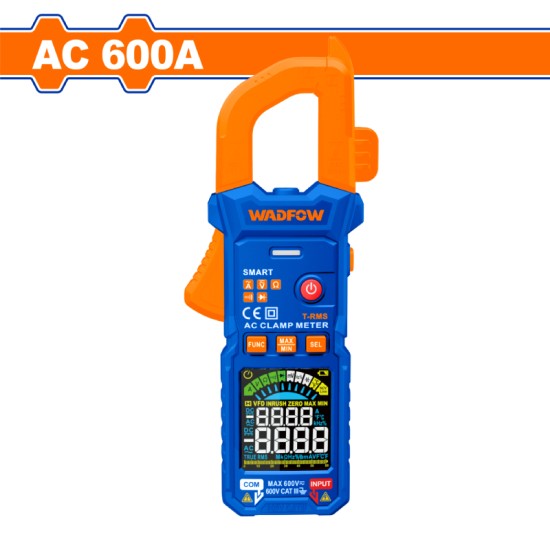 แคลมป์มิเตอร์ AC 600A WADFOW WDM6505