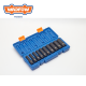 ชุดลูกบล็อกลมยาว 10 ชิ้น 1/2″ CR-V WADFOW WMS2D02