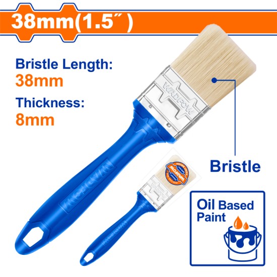 แปรงทาสี สำหรับสีน้ำมัน WADFOW 1.5" WPB1915 แปรงทาสี สำหรับสีน้ำมัน WADFOW 1.5" WPB1915