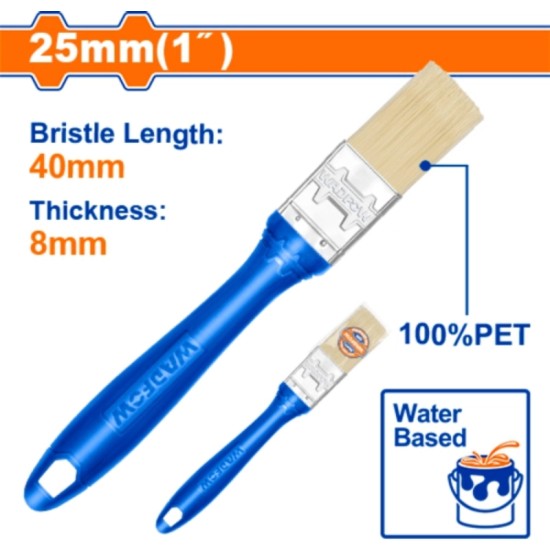 แปรงทาสี สำหรับสีน้ำ WADFOW 1" WPB4901 แปรงทาสี สำหรับสีน้ำ WADFOW 1" WPB4901
