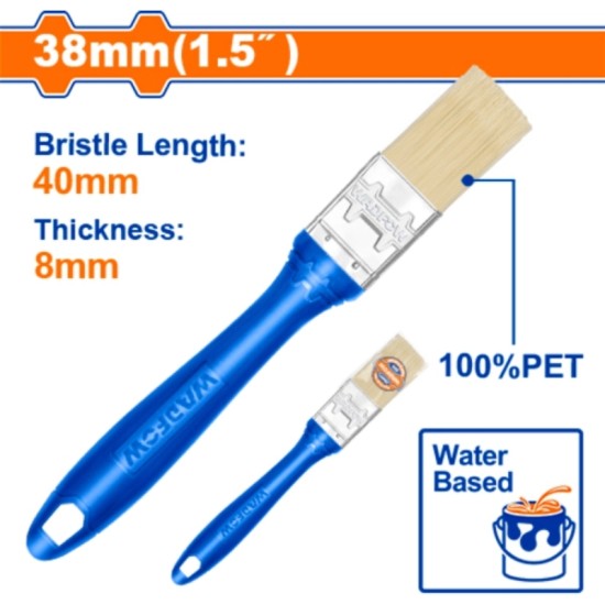 แปรงทาสี สำหรับสีน้ำ WADFOW 1.5" WPB4915