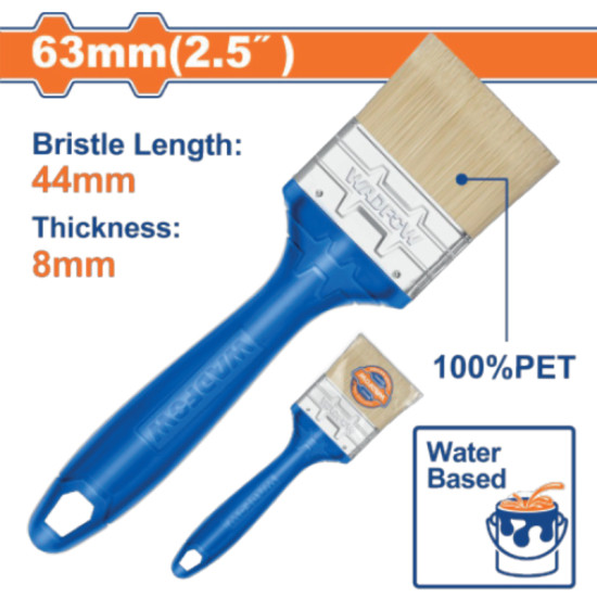 แปรงทาสี สำหรับสีน้ำ WADFOW 2.5" WPB4925