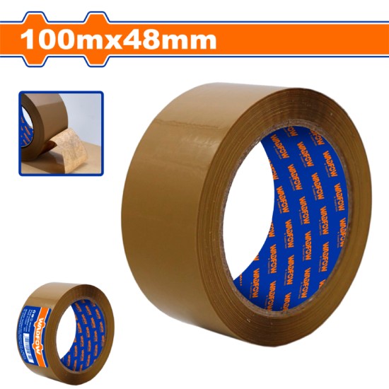 เทปกาว สีน้ำตาล WADFOW 100mx48mm WPN1H30 เทปกาว สีน้ำตาล WADFOW 100mx48mm WPN1H30