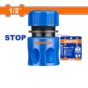 ข้อต่อสวมเร็ว (มีระบบหยุดน้ำ) WADFOW 1/2" WQC2E12