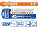 ชุดประแจบล็อก 12 ชิ้น 1/2″ CR-V WADFOW WST2212