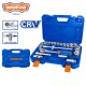 ชุดบล็อก 25 ชิ้น 1/2″ CR-V WADFOW WST2D25