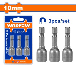 ชุดลูกบล็อก จับดอกไขควง (แม่เหล็ก) WADFOW 1/4" 40CR WWR1K10 ชุดลูกบล็อก จับดอกไขควง (แม่เหล็ก) WADFOW 1/4" 40CR WWR1K10