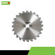 ใบมีดตัดหญ้า WASABI 10" WAB-1024T 24 ฟัน 