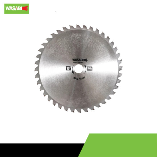 ใบมีดตัดหญ้า WASABI 10" WAB-1040T 40 ฟัน