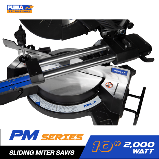 แท่นตัดองศาสไลด์ PUMA PM-10SSM 2000W. 10" แท่นตัดองศาสไลด์ PUMA PM-10SSM 2000W. 10"