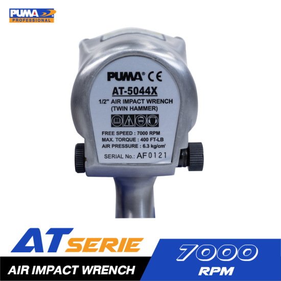 บล็อกลม 1/2" PUMA AT-5044X  (Twin hammer)