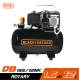 ปั๊มลมโรตารี่ BLACK&DECKER BD195/12-NK 1/2HP ถัง 12 ลิตร ปั๊มลมโรตารี่ BLACK&DECKER BD195/12-NK 1/2HP ถัง 12 ลิตร
