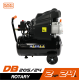 ปั๊มลมโรตารี่ BLACK&DECKER BD205/24 2HP ถัง 24 ลิตร