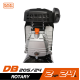 ปั๊มลมโรตารี่ BLACK&DECKER BD205/24 2HP ถัง 24 ลิตร