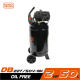 ปั๊มลม Oil free BLACK&DECKER BD227/50V-NK 2HP ถัง 50 ลิตร ปั๊มลม Oil free BLACK&DECKER BD227/50V-NK 2HP ถัง 50 ลิตร