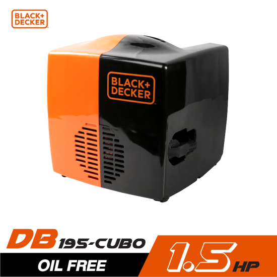 ปั๊มลม Oil free BLACK&DECKER BD195-CUBO 1.5HP