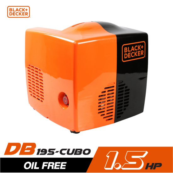 ปั๊มลม Oil free BLACK&DECKER BD195-CUBO 1.5HP