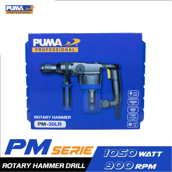 สว่านโรตารี่ PUMA PM-30LR L shape 30 MM. 1050W. สว่านโรตารี่ PUMA PM-30LR L shape 30 MM. 1050W.