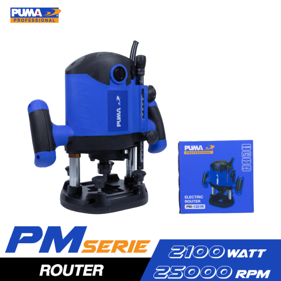 เร้าเตอร์ PUMA PM-1221R 2100W. เร้าเตอร์ PUMA PM-1221R 2100W.