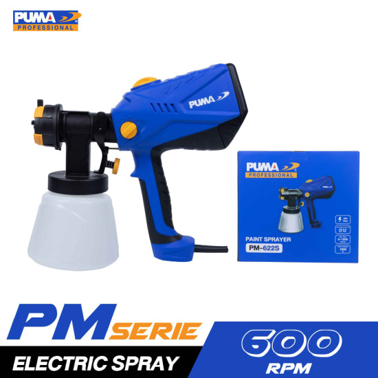 กาพ่นสีไฟฟ้า PUMA PM-622S 2.6MM. 600W. กาพ่นสีไฟฟ้า PUMA PM-622S 2.6MM. 600W.
