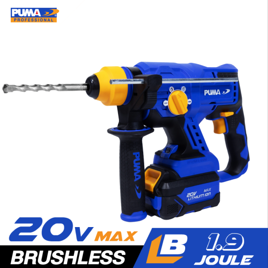 สว่านโรตารี่ไร้สาย PUMA PM-260BL 20V. 22MM. สว่านโรตารี่ไร้สาย PUMA PM-260BL 20V. 22MM.