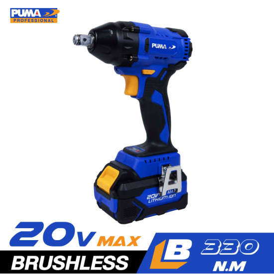 บล็อกกระแทกไร้สาย PUMA PM-233BL 20V. บล็อกกระแทกไร้สาย PUMA PM-233BL 20V.
