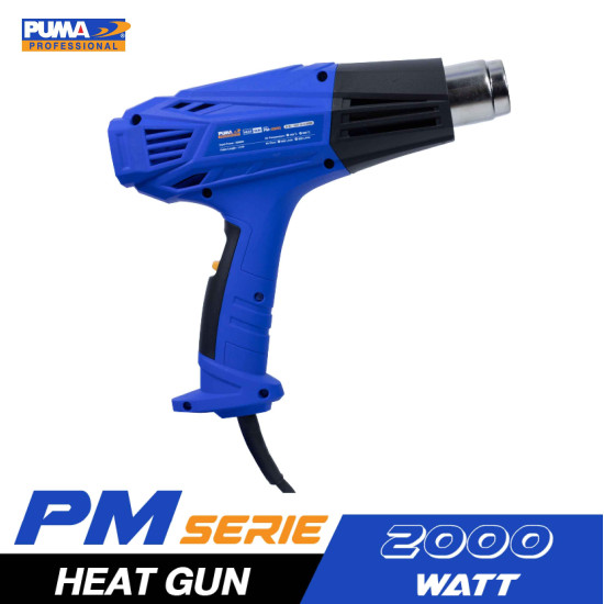 ปืนเป่าลมร้อน PUMA PM-20HGB 2000W. ปืนเป่าลมร้อน PUMA PM-20HGB 2000W.