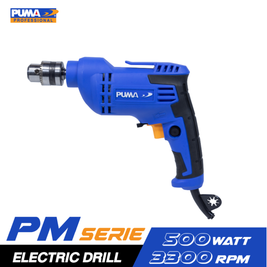 สว่านไฟฟ้า PUMA PM-10EDM 10 MM. 500W. สว่านไฟฟ้า PUMA PM-10EDM 10 MM. 500W.