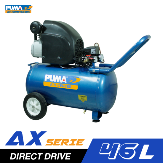 ปั๊มลมระบบขับตรง PUMA AX2550 2.5HP ถัง 46 ลิตร ปั๊มลมระบบขับตรง PUMA AX2550 2.5HP ถัง 46 ลิตร