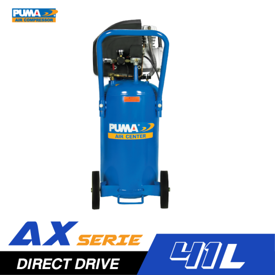 ปั๊มลมระบบขับตรงถังยืน PUMA AX2541V 2.5HP ถัง 41 ลิตร ปั๊มลมระบบขับตรงถังยืน PUMA AX2541V 2.5HP ถัง 41 ลิตร