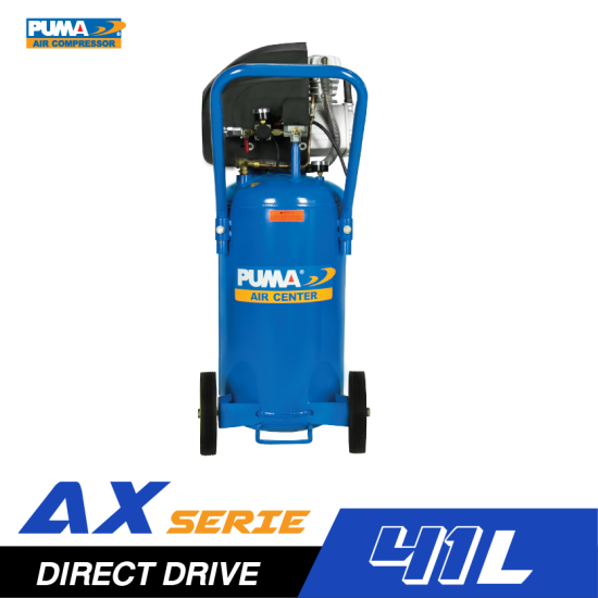 ปั๊มลมระบบขับตรงถังยืน PUMA AX2541V 2.5HP ถัง 41 ลิตร