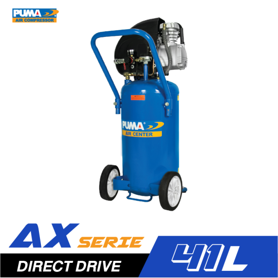 ปั๊มลมระบบขับตรงถังยืน PUMA AX2541V 2.5HP ถัง 41 ลิตร ปั๊มลมระบบขับตรงถังยืน PUMA AX2541V 2.5HP ถัง 41 ลิตร