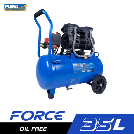 ปั๊มลมไร้น้ำมัน PUMA FORCE-35 1450W. ถัง 35 ลิตร ปั๊มลมไร้น้ำมัน PUMA FORCE-35 1450W. ถัง 35 ลิตร