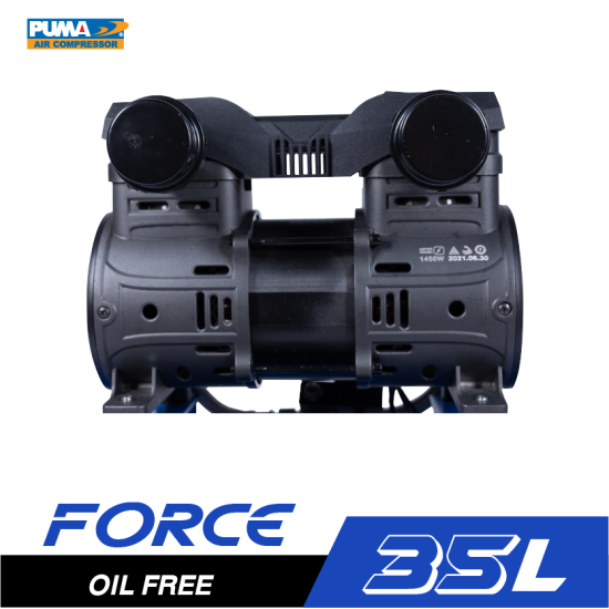 ปั๊มลมไร้น้ำมัน PUMA FORCE-35 1450W. ถัง 35 ลิตร ปั๊มลมไร้น้ำมัน PUMA FORCE-35 1450W. ถัง 35 ลิตร